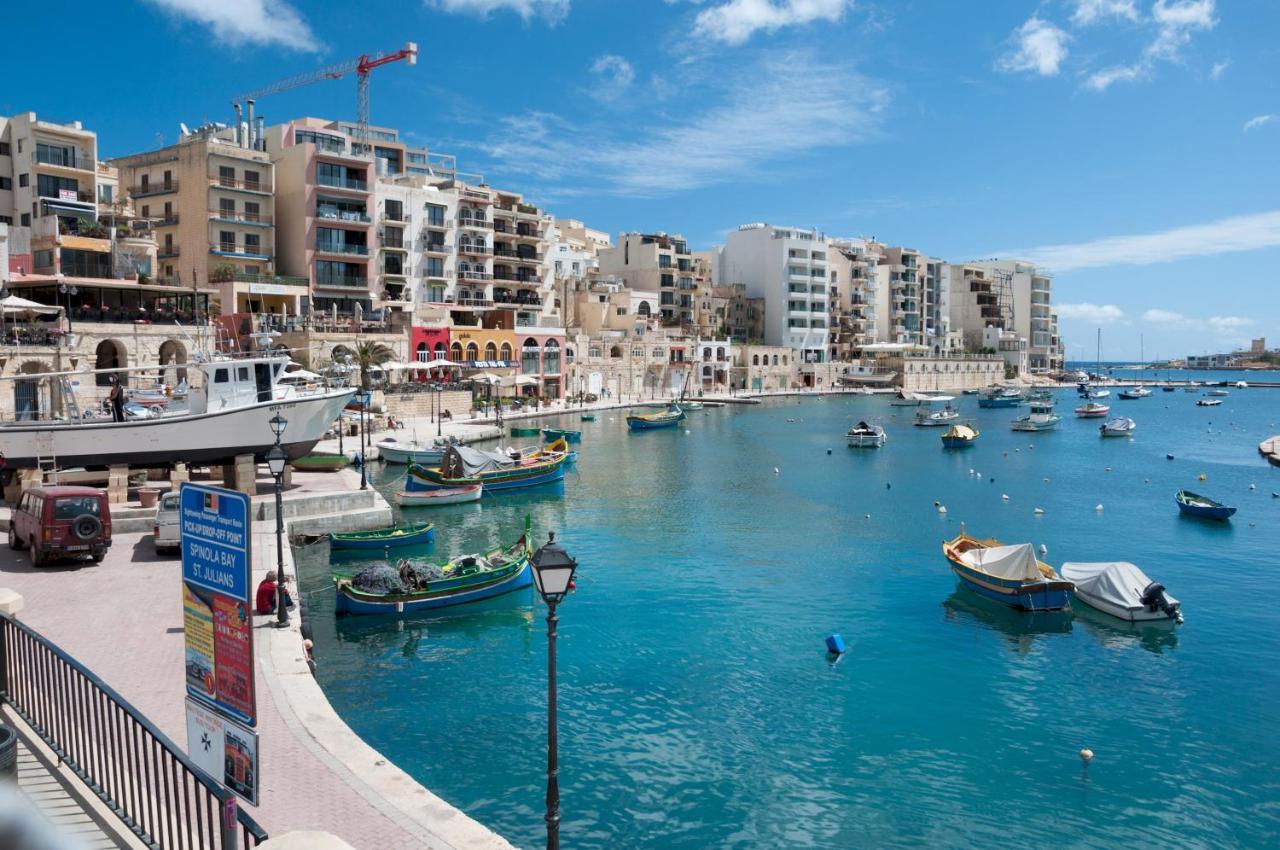 Marvellous 3Br Apartment In Central St Julians San Ġiljan Kültér fotó